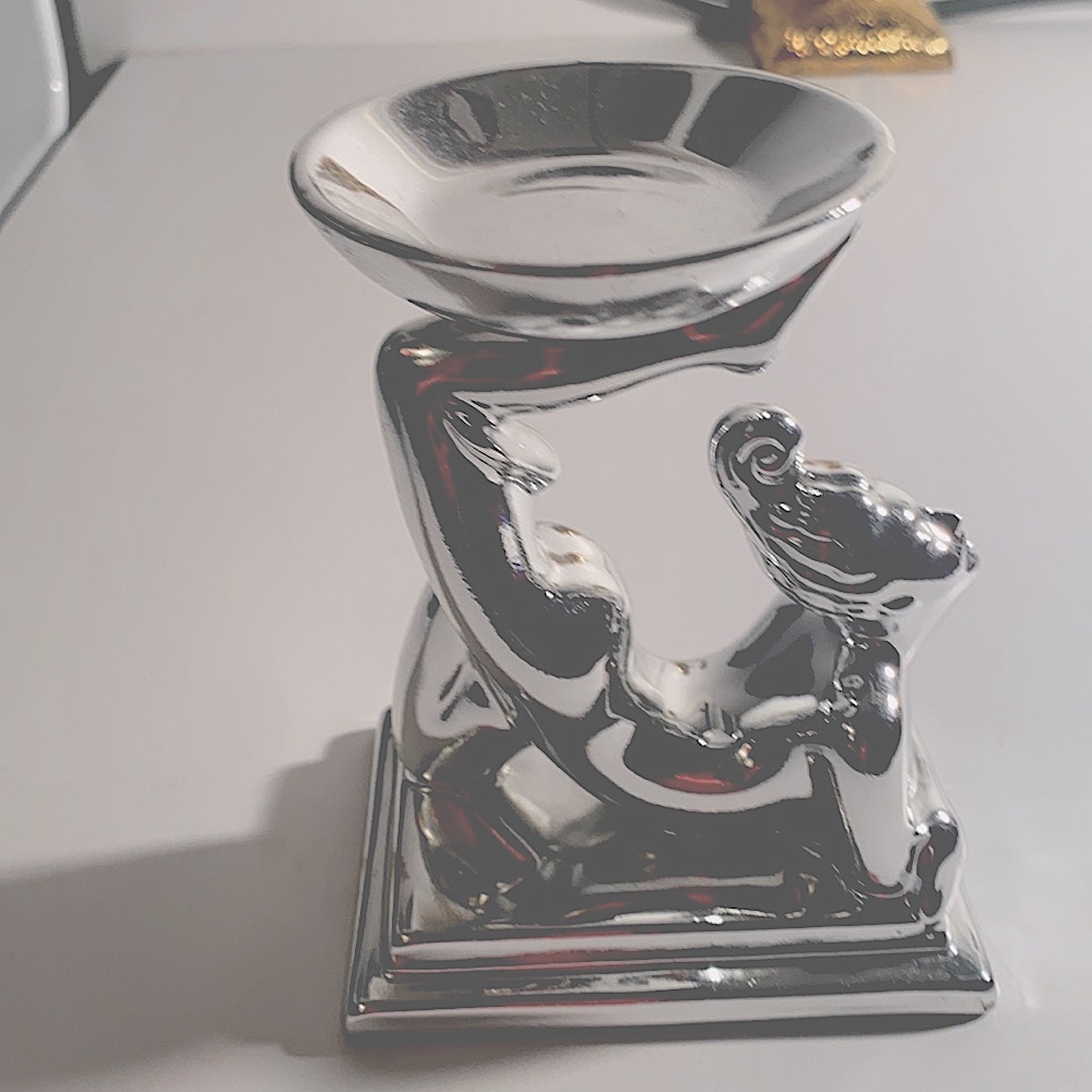 Sterling silver plated fitz and floyd pottery 1984